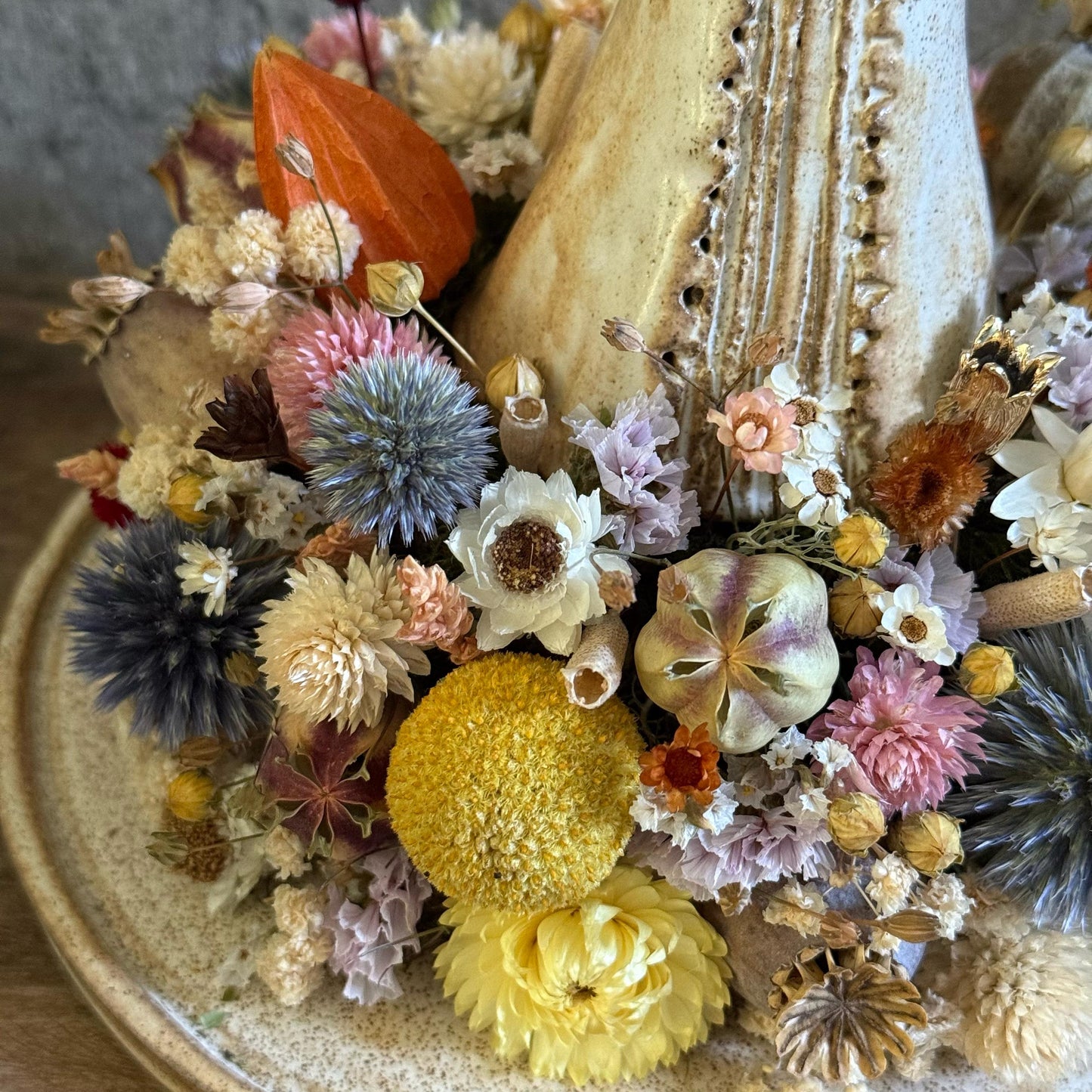 Fanal Virgen Cerámica Gres 22x20 cm