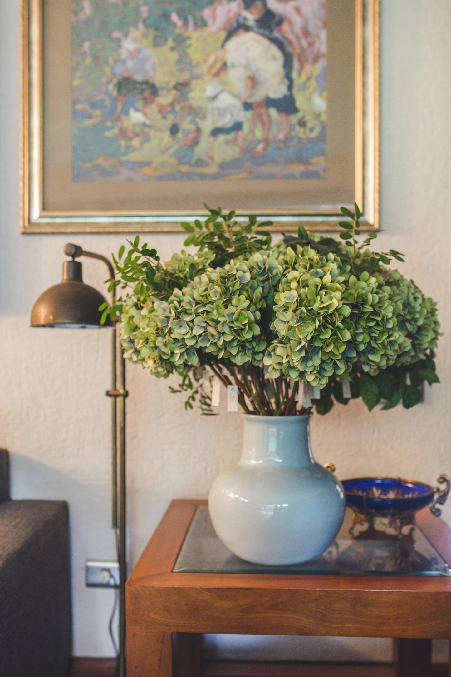 Hortensia Verde 66 cm