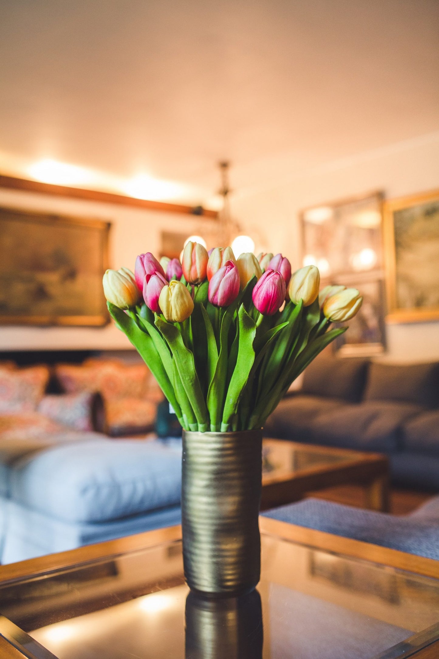 Tulipan M - Naranjo 48 cm