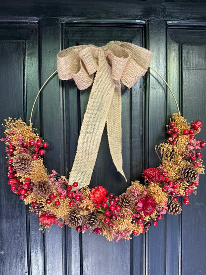 Corona Navideña 35 cm