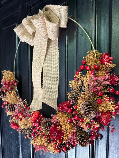 Corona Navideña 35 cm