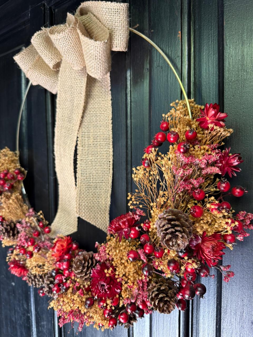 Corona Navideña 35 cm