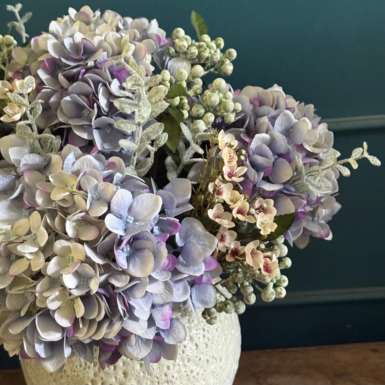 Hortensia azul 62 cm